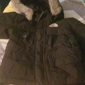Black north face coat